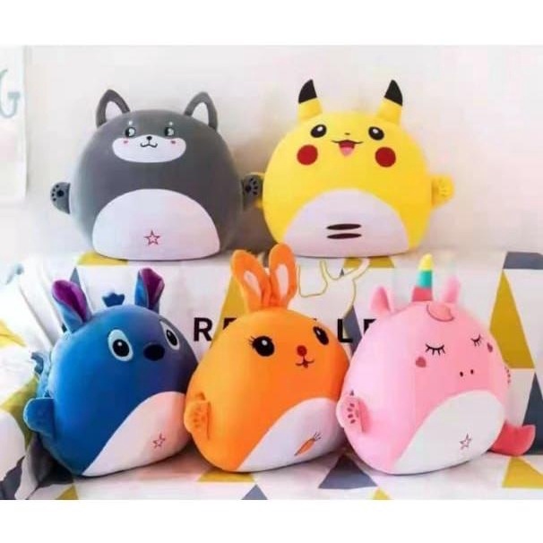 Balmut Bantal Selimut Anak Dewasa Boneka Penghangat Tangan Lucu Ruang Bantal Sofa Travelling Import