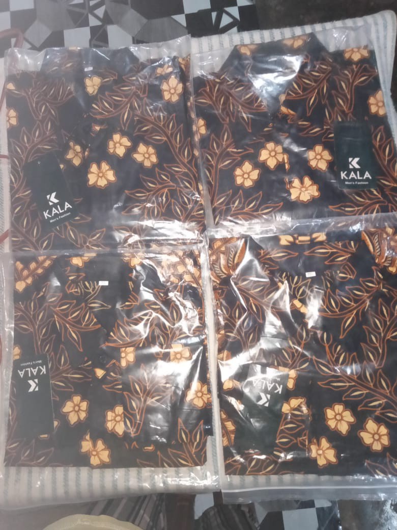 Kemeja Batik Pria Lengan Panjang Jumbo Premium  | Kala Mens Fashion