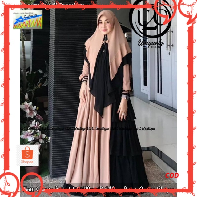 KANZA SYARII PREMIUM/GAMIS SYARI/BAJU GAMIS MUSLIM/BAJU MUSLIM