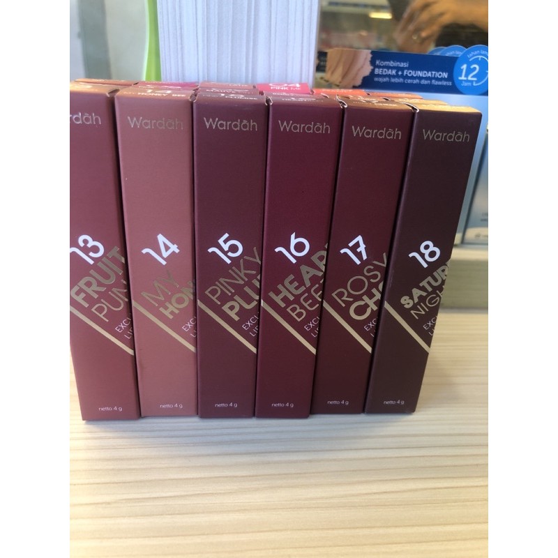 Wardah Lipstik Exclusive matte lip cream