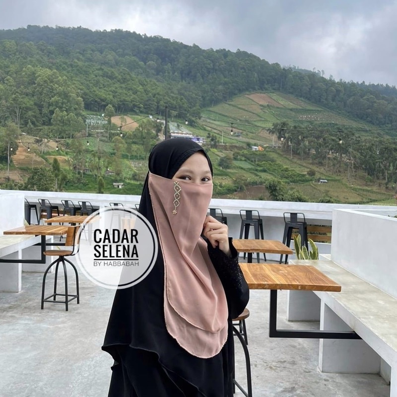 Cadar Niqab Selena Cadar Bandana Viral Termurah By Habbabah