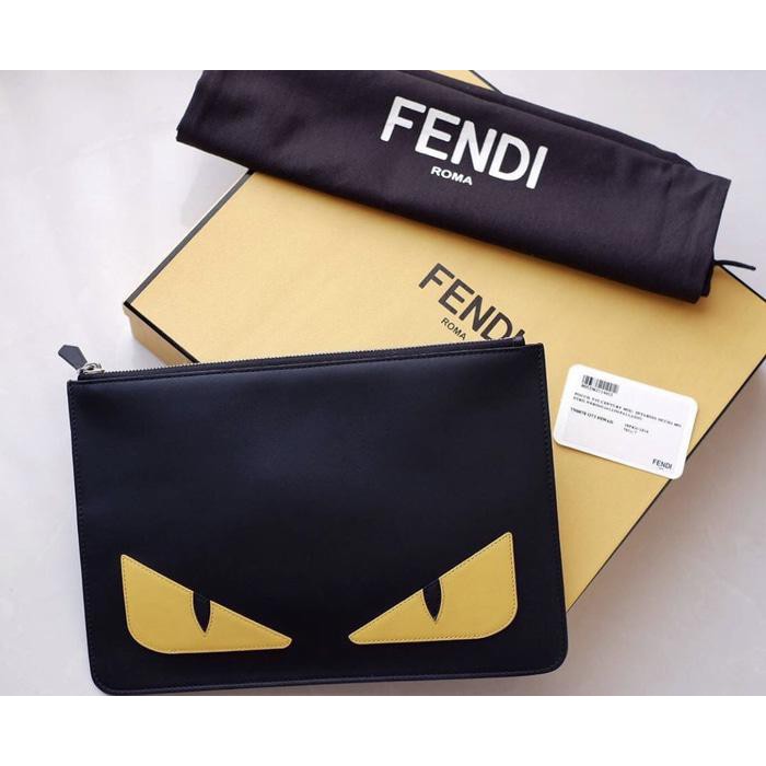 fendi monster clutch