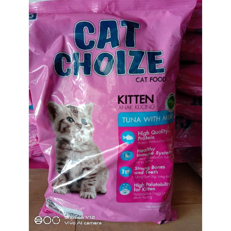 makanan pakan kucing cat choize kitten 1 kg