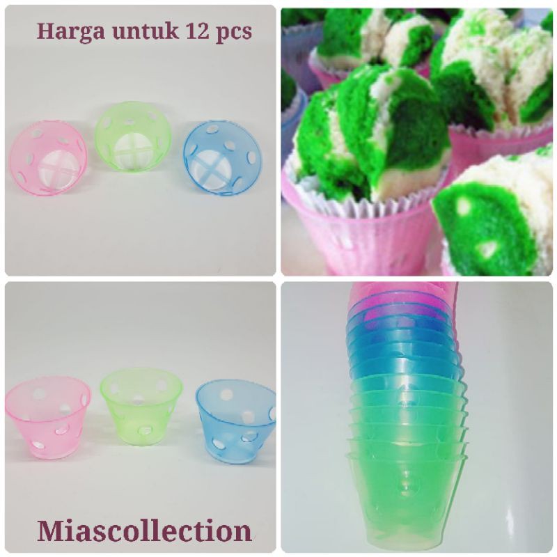 Cetakan bolu kukus/cetakan kue bolu kukus