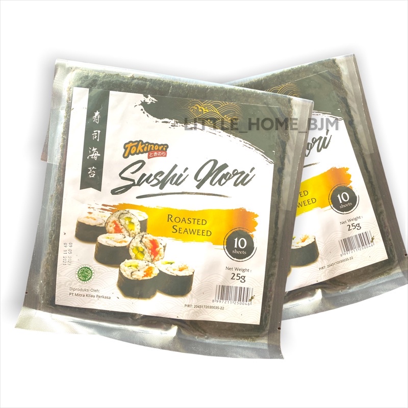

Tokinori isi 10 lembar yaki sushi nori roasted seaweed