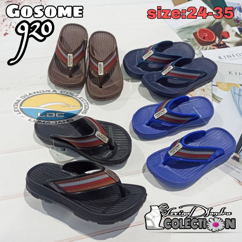 SANDAL JEPIT KARET EVA ANAK GOSOME BISBAN 920(24-35)