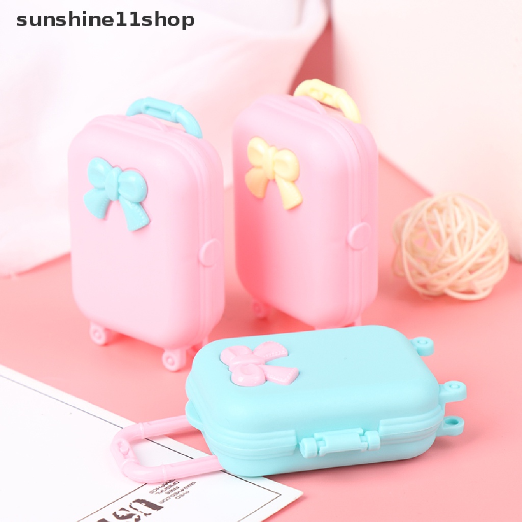 Sho 5Pcs Miniatur Tas Koper Untuk Dekorasi Rumah Boneka