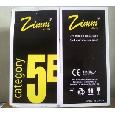 Kabel LAN ZIMM Link Cat5 305m
