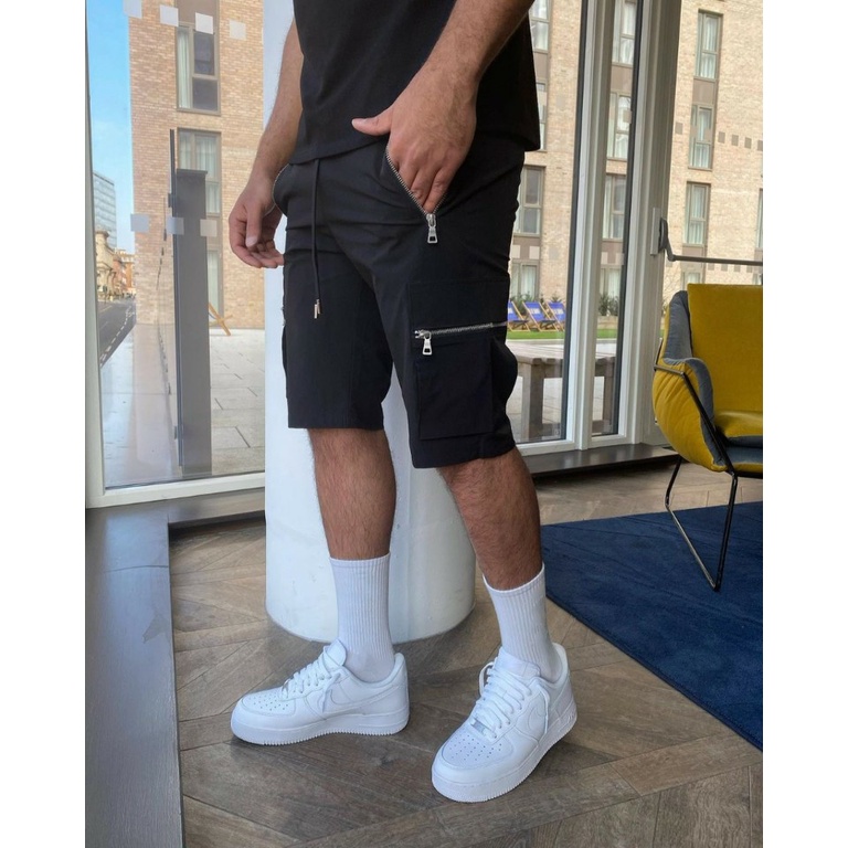Celana Pendek Pria Cargo Zipper / Short Pants Cargo Zipper
