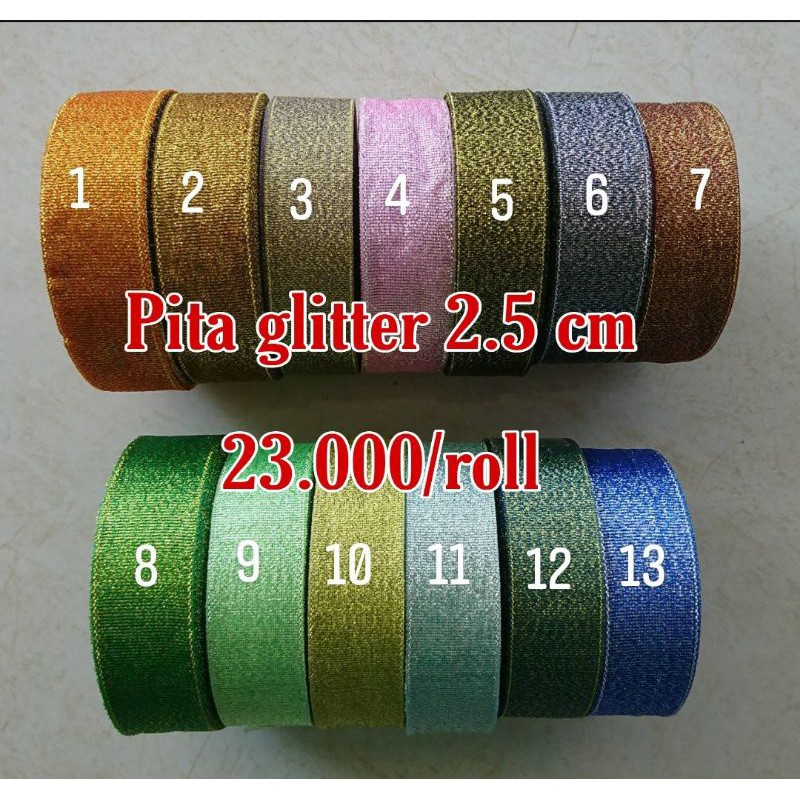 

pita gliter 2.5cm