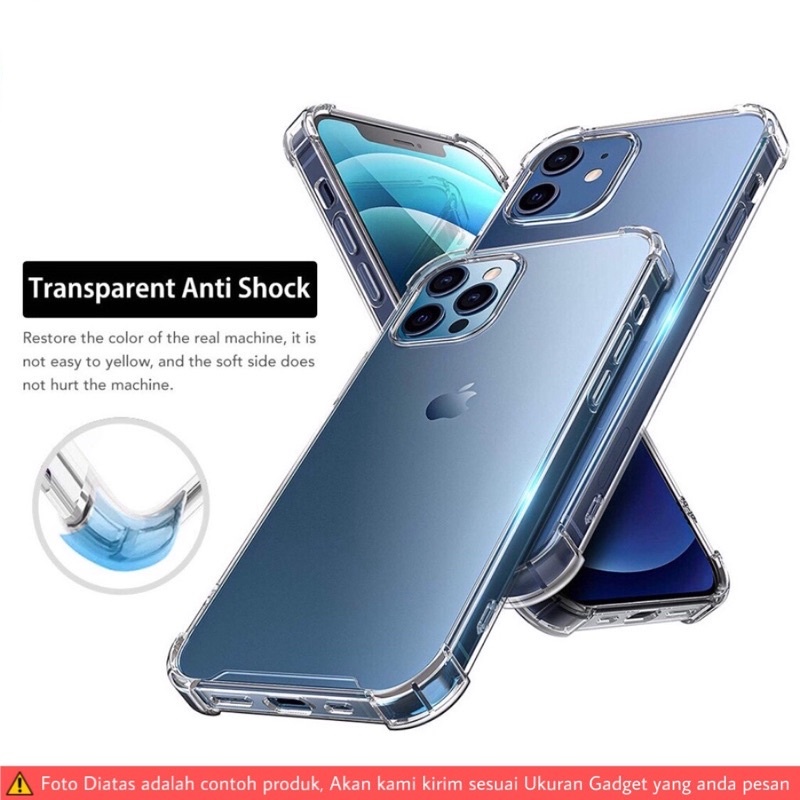 Soft Case Silikon Iphone 13 Iphone 13 Mini Iphone 13 Pro Iphone 13 Pro Max Bening Transparant Airbag Anti Crack Tebal