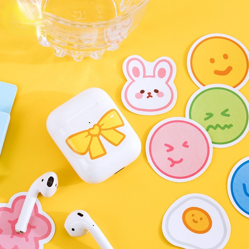 46pcs/set Cute Mark Creative Fun Handbook Diary Decoration Universal Sealing Sticker