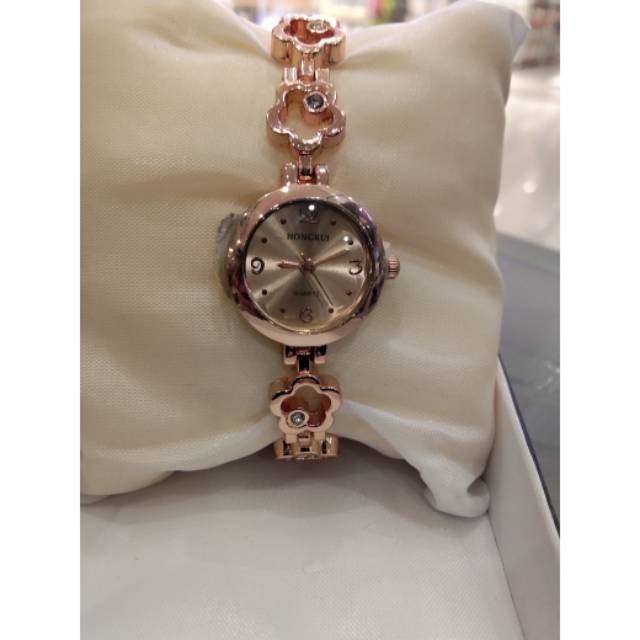 Jam Tangan Merek HONGRUI Model Rante Kecil Buat Cewe