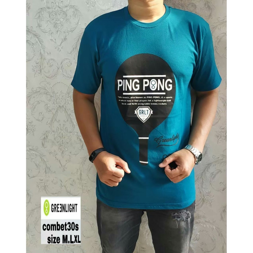 Kaos greenlight premium gaul kekinian T-shirt pria fashion baju murah distro bandung