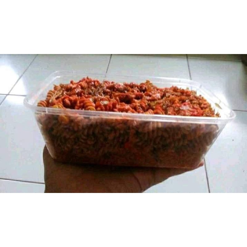 

MAKRONI UNTIR BUMBU PEDAS CEMILAN KEKINIAN