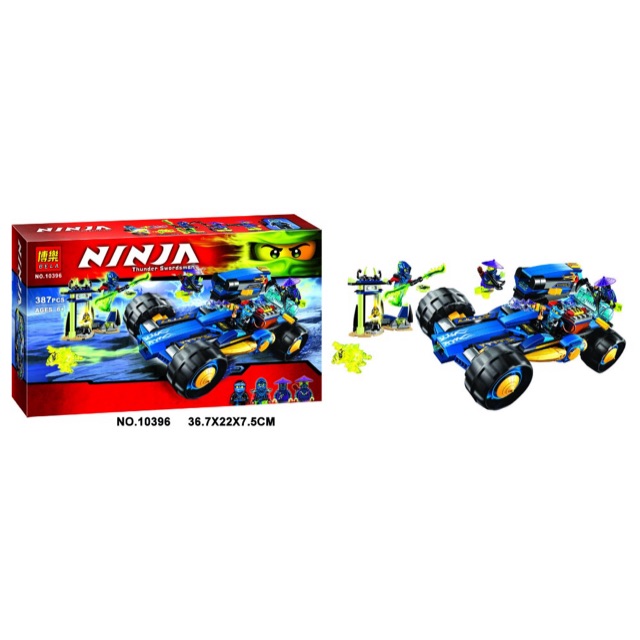 LEGO BELA 10396 NINJA JAY WALKER MASTER SPINJITZU