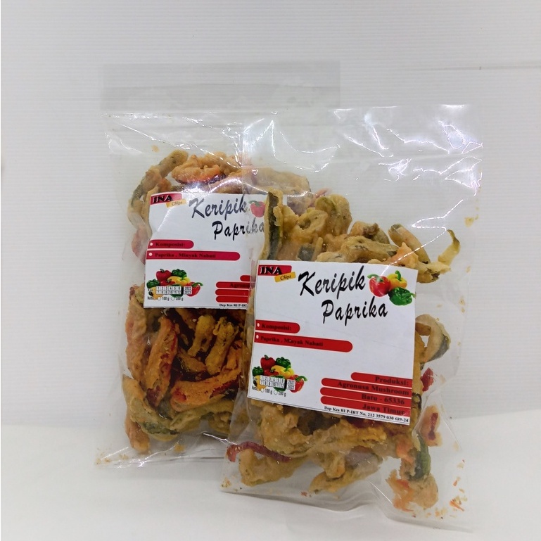 

Keripik Sayur Paprika Asli Crispy 100gr