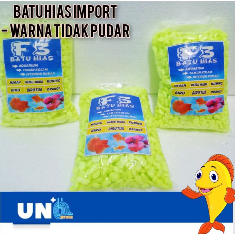 BATU HIAS/WARNA AQUARIUM REPACK 700gr IMPORT TAIWAN