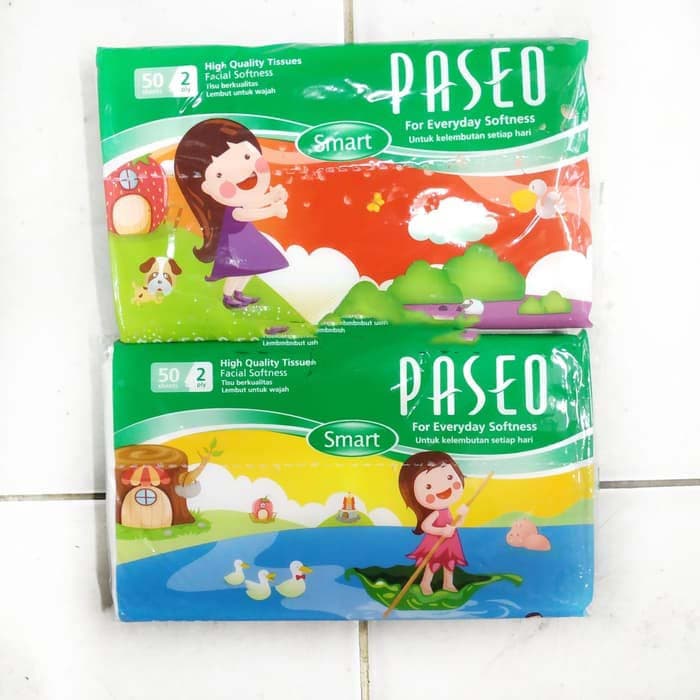 LJ-Tissue Paseo Travel 2 Ply 50 Sheets