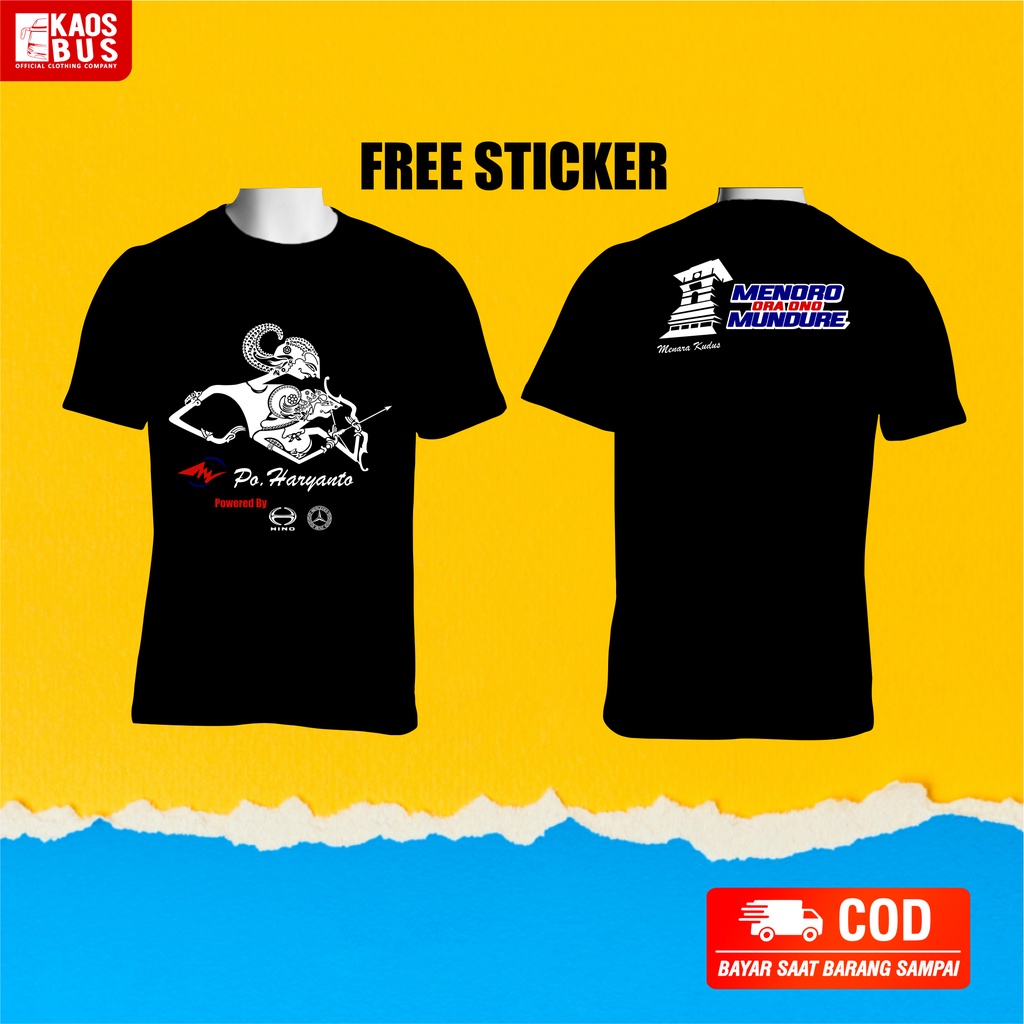 Kaos Bismania Kaos Bis Kaos Bus Kaos Bus Mania Po Haryanto Wayang
