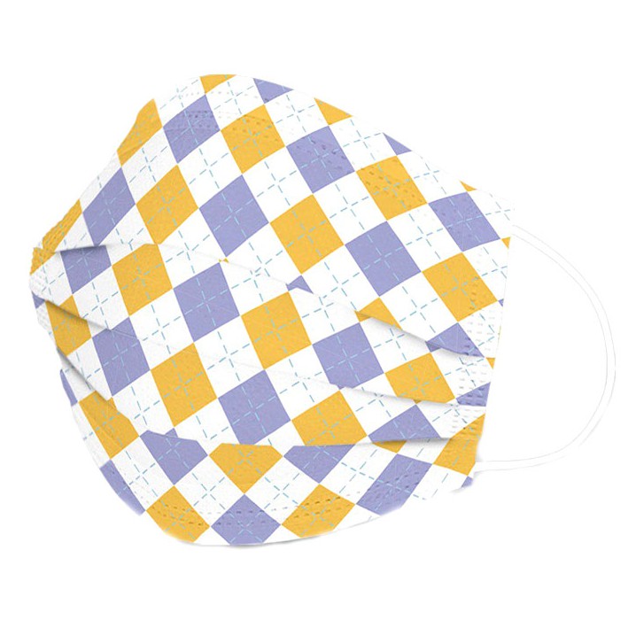 

La floret 1pack (10 pcs) masker medis 3 layer printed motif Disposable Mask