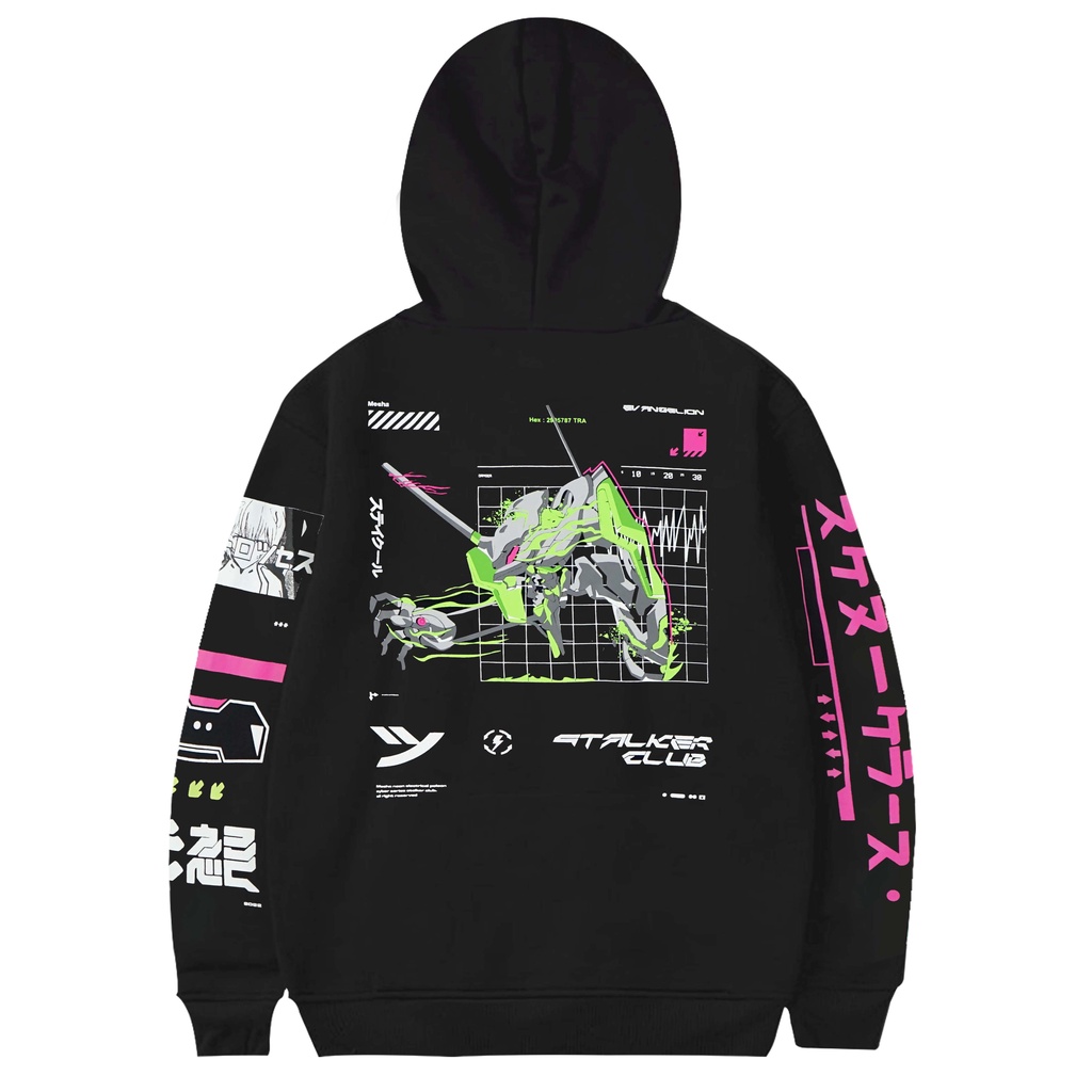 Stalker Jaket Hoodie Stalker - Evangelion