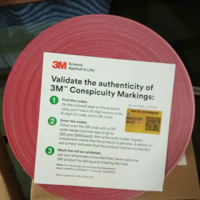 

3M sticker scothlite diamond grade 983 original