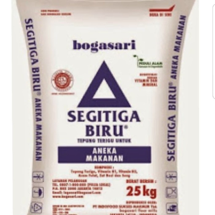 

BISA COD Tepung Terigu Segitiga Biru 25 kg GOJEK or GRAB ONLY