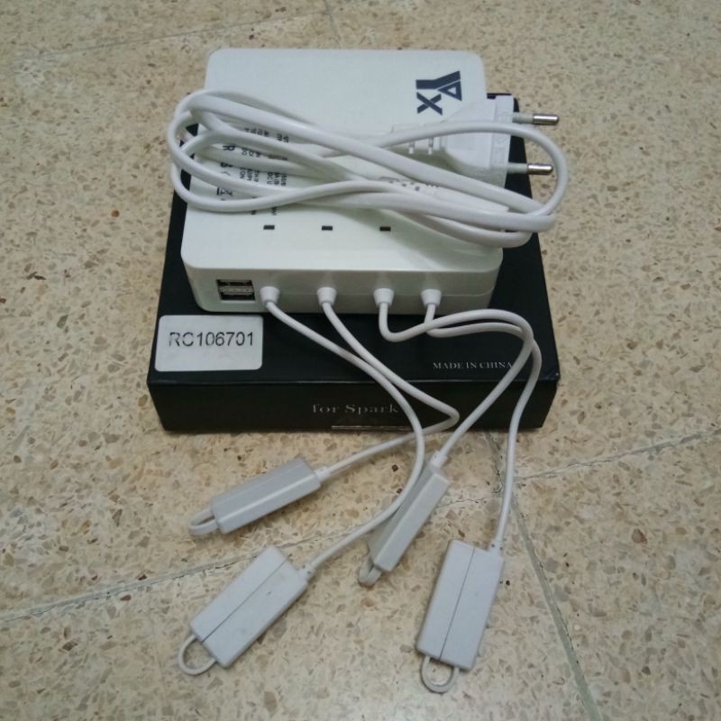 Charger YX 6 in 1 untuk baterai Dji Spark