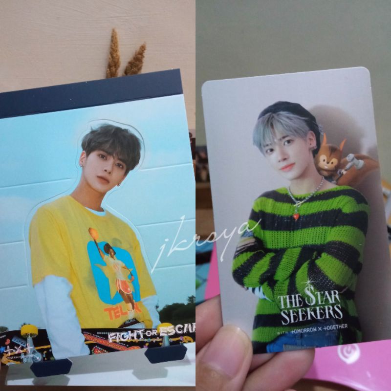 (BOOKED) TXT TAEHYUN CUT OUT BOARD OS PC THE CHAOS CHAPTER FIGHT OR ESCAPE TCCFOE