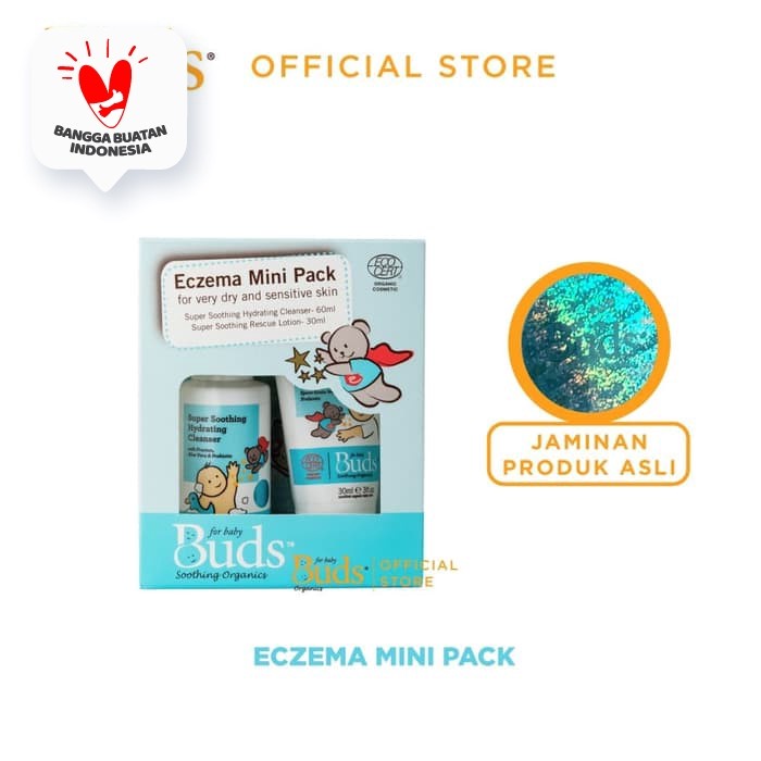 BUDS SOOTHING ORGANIC ECZEMA MINI PACK