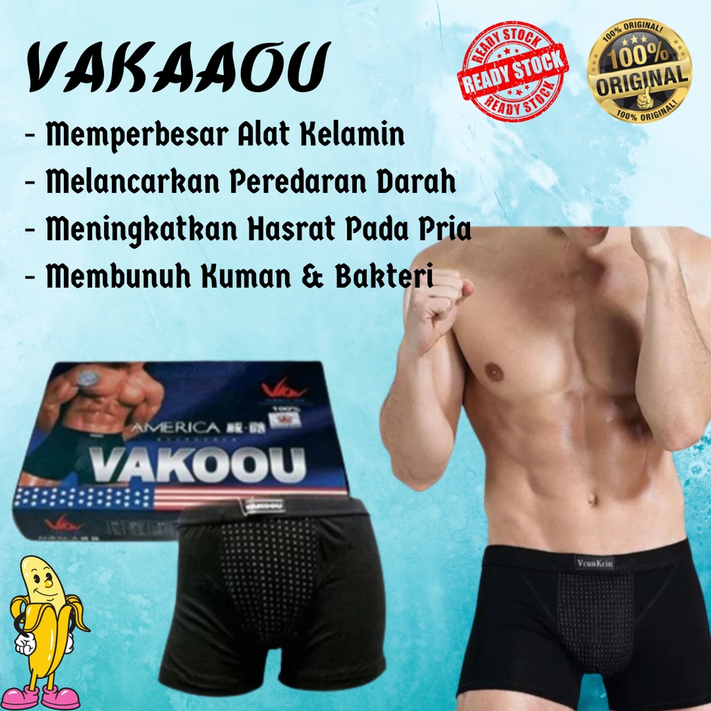 Vakoou celana dalam kesehatan pria perkasa magnet infrared vakau vakou vakoou America JunDW