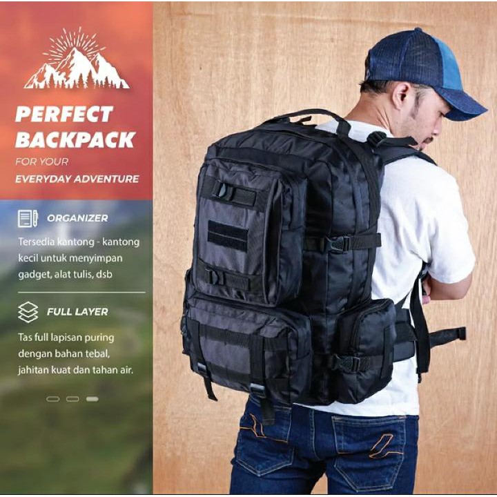 Ransel LIBANON Super Jumbo (HARGA GROSIR ) Tas Pria Wanita Army