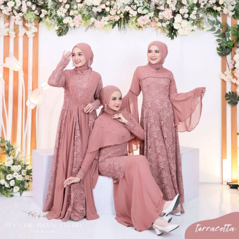 Open PO Limited Spesial Bridesmaids by Isa Hijab
