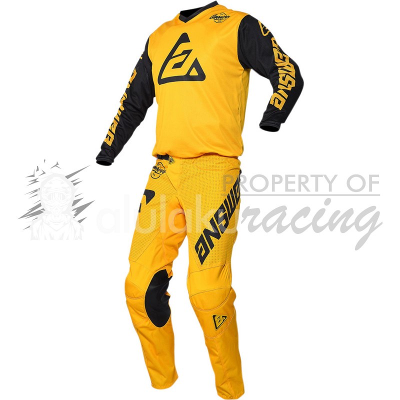 Jersey with Pants Trail Motocross MX with Custom Name &amp; Number – AN007