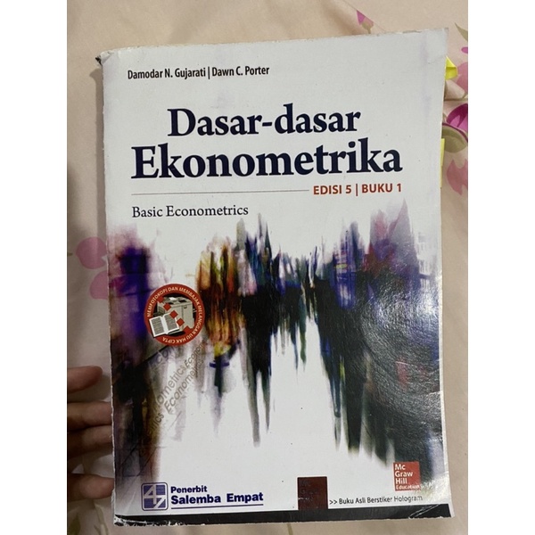 [Bekas] Dasar-Dasar Ekonometrika EDISI 5 BUKU 1 - Damodar N. Gujarati & Dawn C. Porter