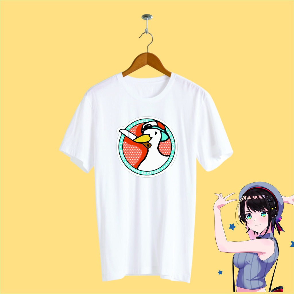 KAOS SUBARU HOLOLIVE OOZORA SUBARU KAOS T SHIRT HOLOLIVE SUBARU DUCK