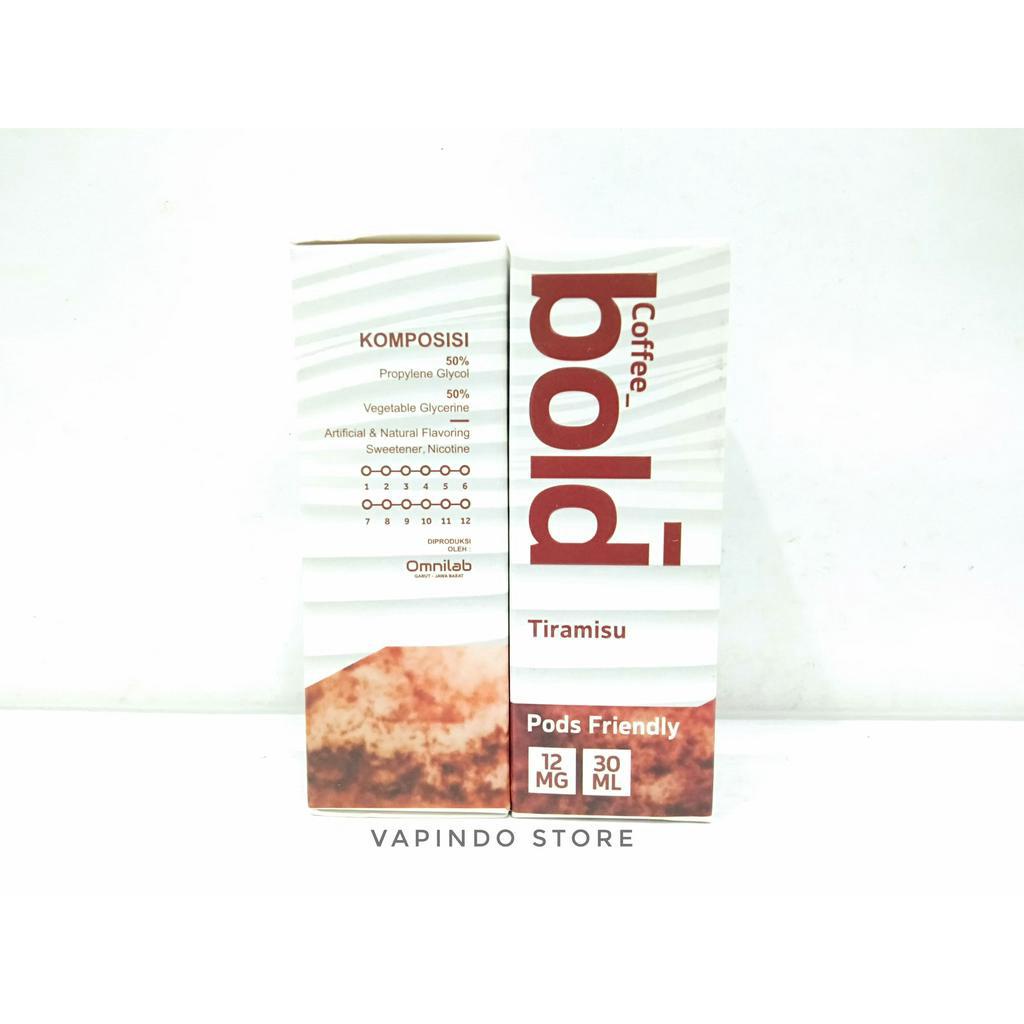 PODS FRIENDLY BOLD COFFEE TIRAMISU 30ML 12MG BY JOSS X OMNI LAB