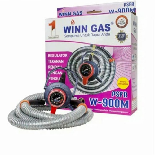 Selang paket + Regulator WINN GAS PSFR W- 900M