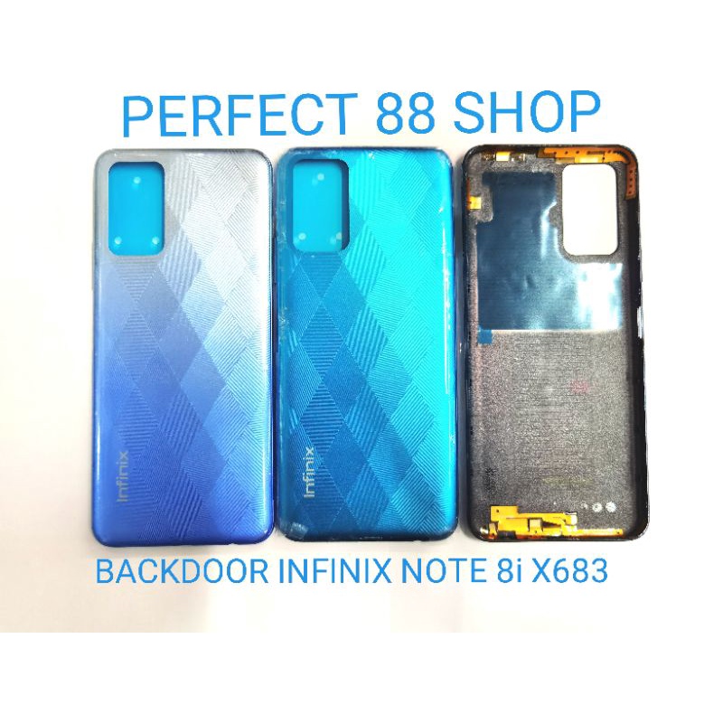 BACKDOOR TUTUP BELAKANG CASING BELAKANG INFINIX NOTE 8i X683