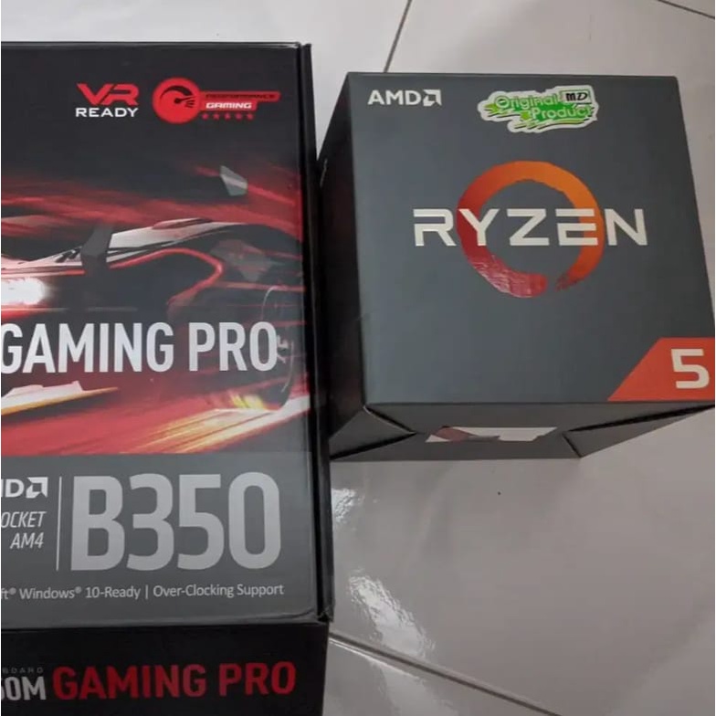 AMD Ryzen 5 1500X & MSI B350M Gaming Pro