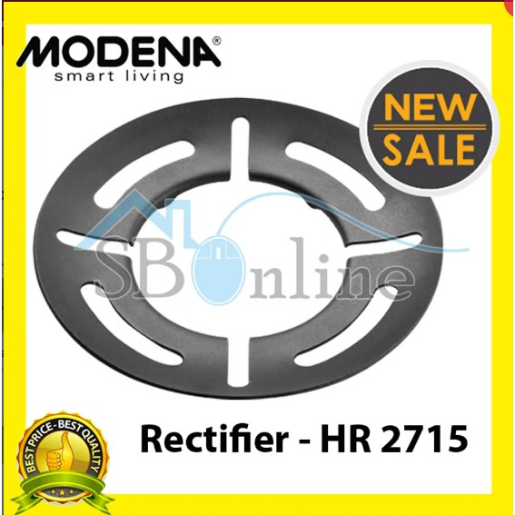 Modena Heat Rectifier HR 2715 Cast Iron Sparepart Kompor Tanam