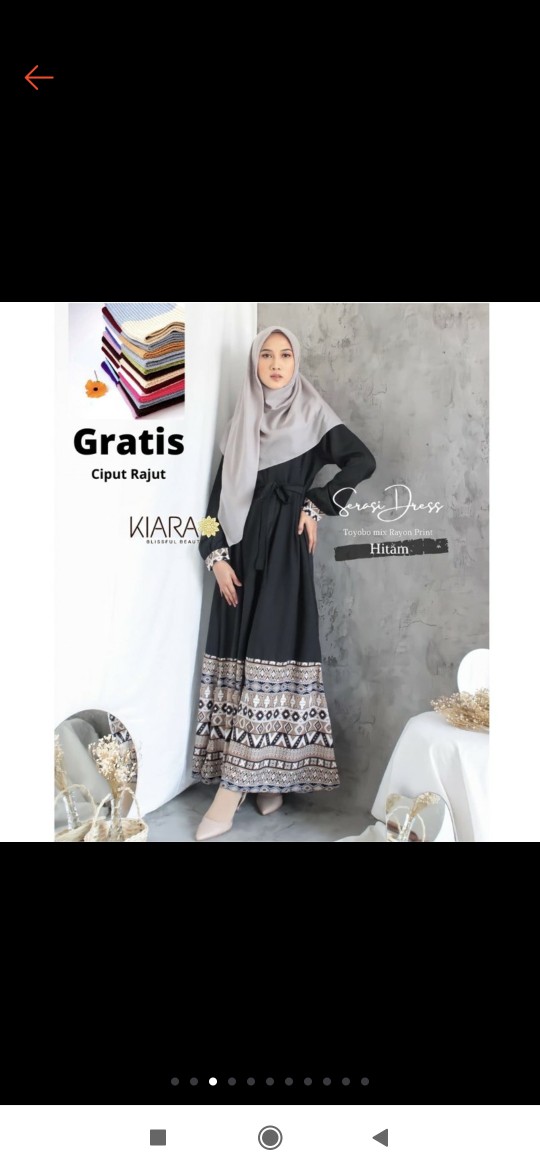 Gamis Serasi Gamis Kondangan Gamis Batik