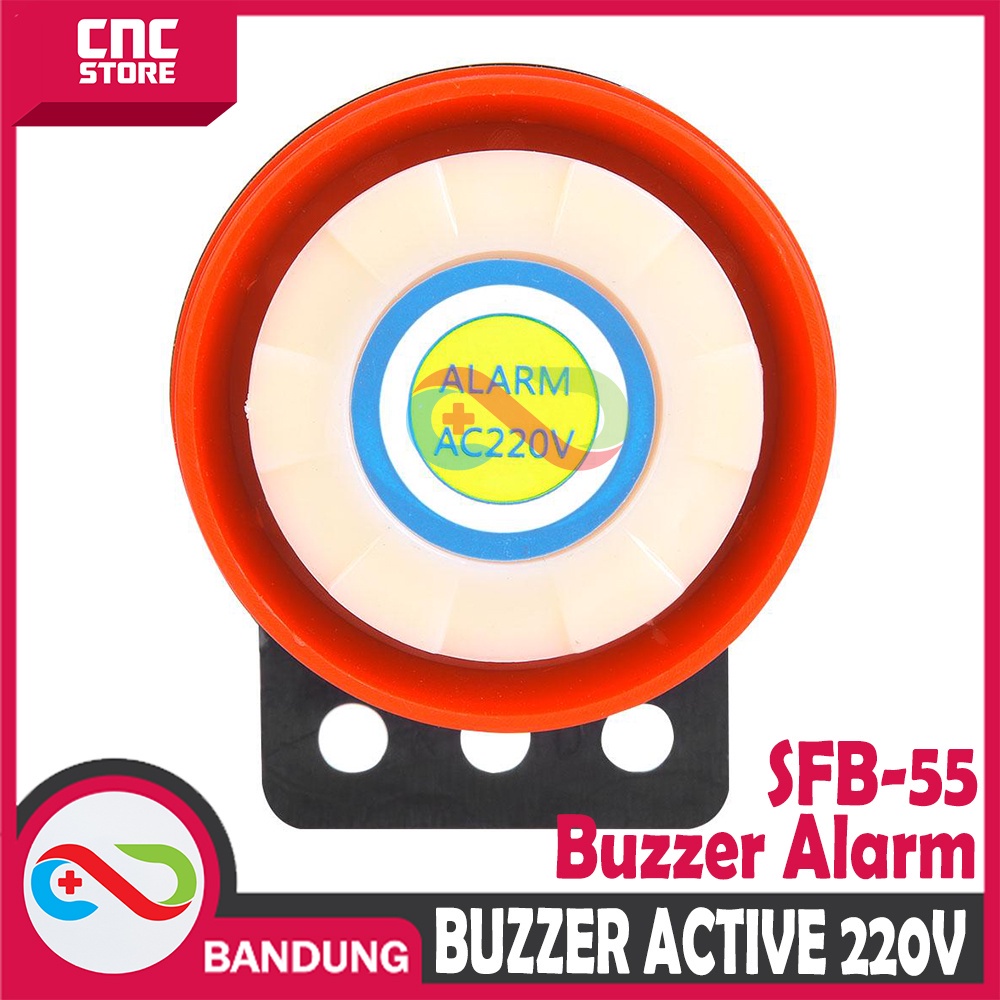 SFB-55 ALARM BUZZER ACTIVE 220V HIGH DECIBEL FOR INDUSTRI