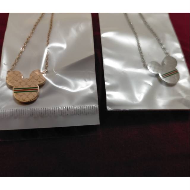 Kalung Mickey Gucci