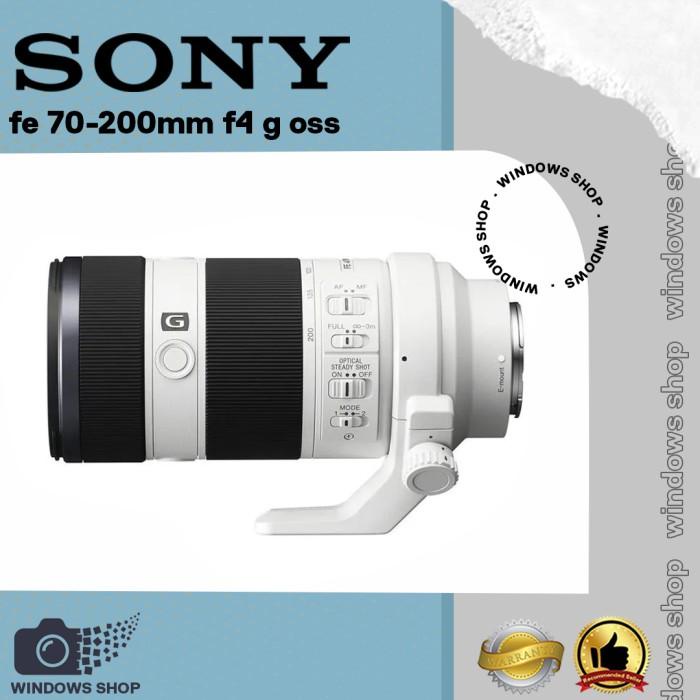 Lensa Sony 70 200 F4 Oss