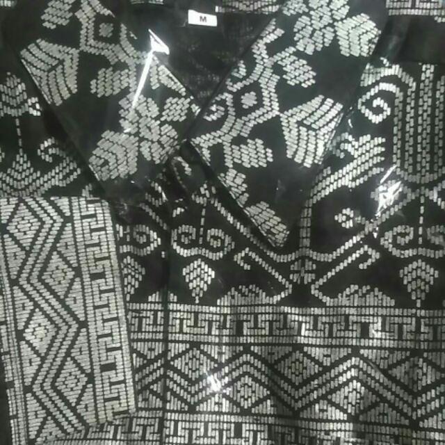 Kemeja Batik Lengan Panjang 021 Zahra Batik Hrb026 Hem Batik Murah Seno Sogan Bakung Padi Manggar