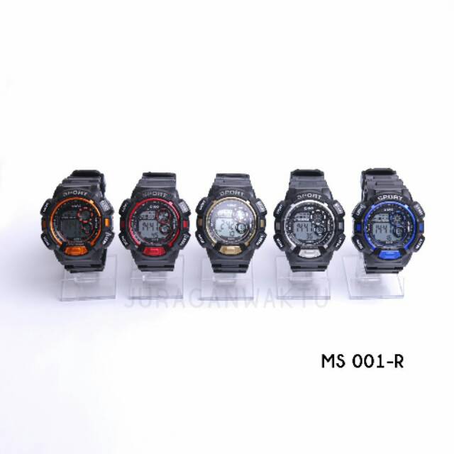 Jam Tangan Sport Pria Water Resistant