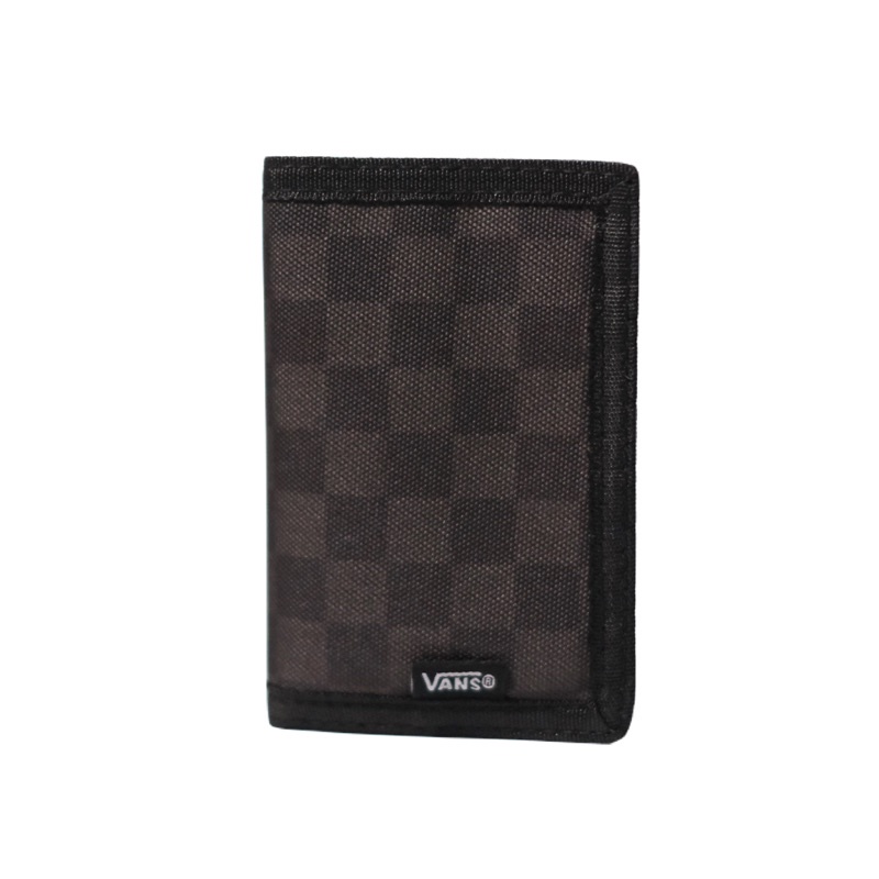 VANS WALLET BLACK PEWTER CHECKER ORIGINAL 100% / DOMPET VANS ORIGINAL / VANS WALLET CHECKERBOARD BLA