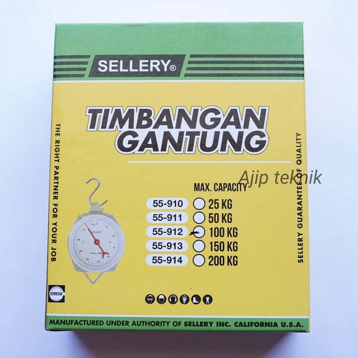 Timbangan Gantung 100 Kg SELLERY 55-912 / Hanging Scale 100kg